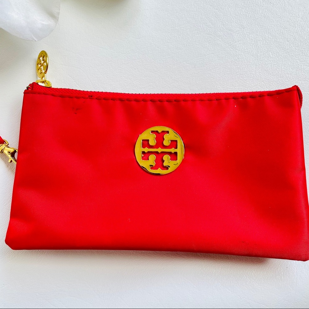TORY BURCH Red Wristlet